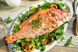 Shito Whole Baked Snapper
