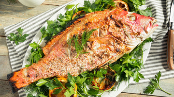 Shito Whole Baked Snapper